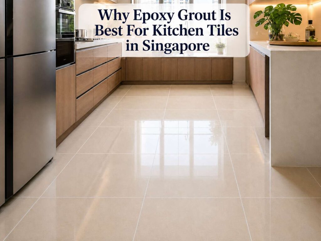 Why Epoxy Grout Is Best For Kitchen Tiles in Singapore