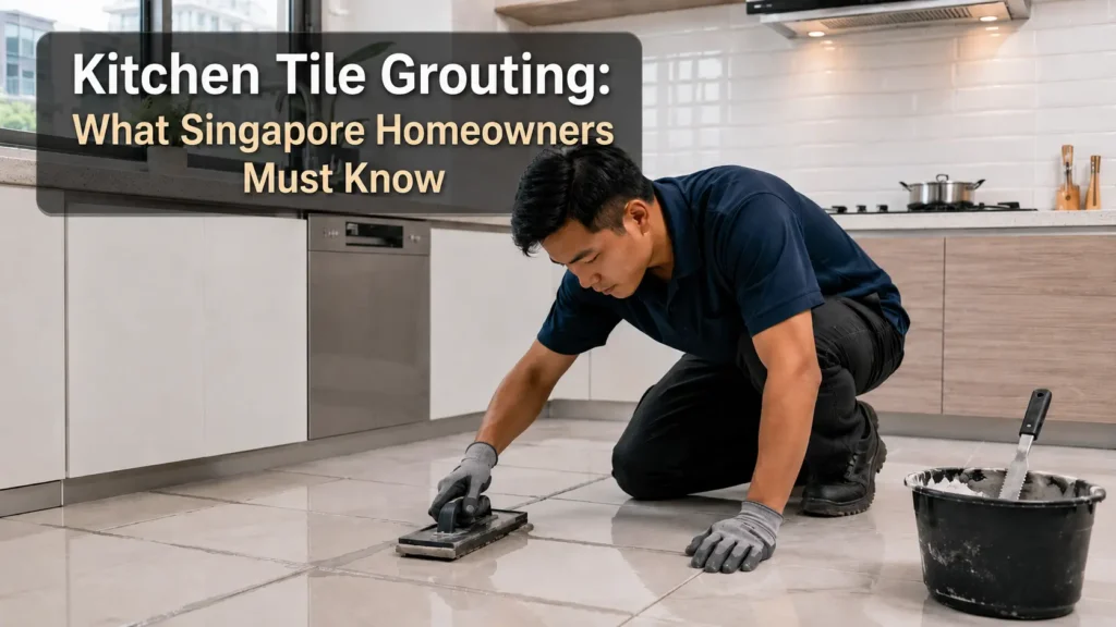 Kitchen tile grouting: what Singapore homeowners must know