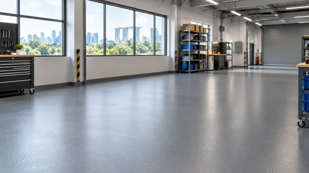 Modern Industrial Workshop Interior