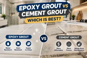epoxy grout vs cement grout singapore